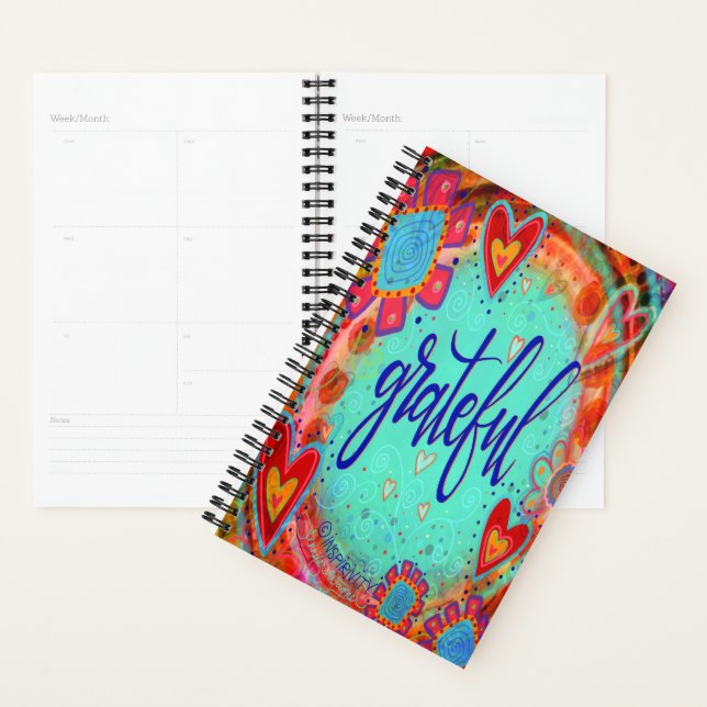‘Grateful’ Inspirivity Planner (Display)