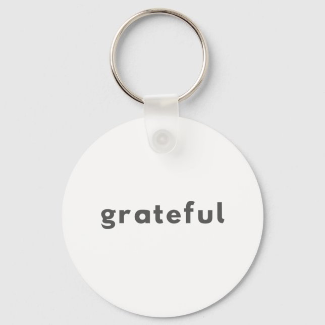 Grateful Key Ring (Front)