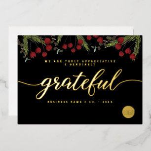 Grateful Modern Script Holly Pine business logo