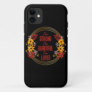 Grateful Motivation words for success Case-Mate iPhone Case