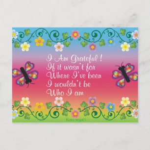 Grateful Postcard