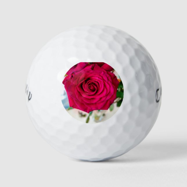 grateful rose golf balls (Front)