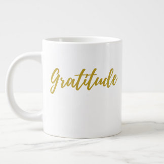Gratitude 20 oz Jumbo Mug