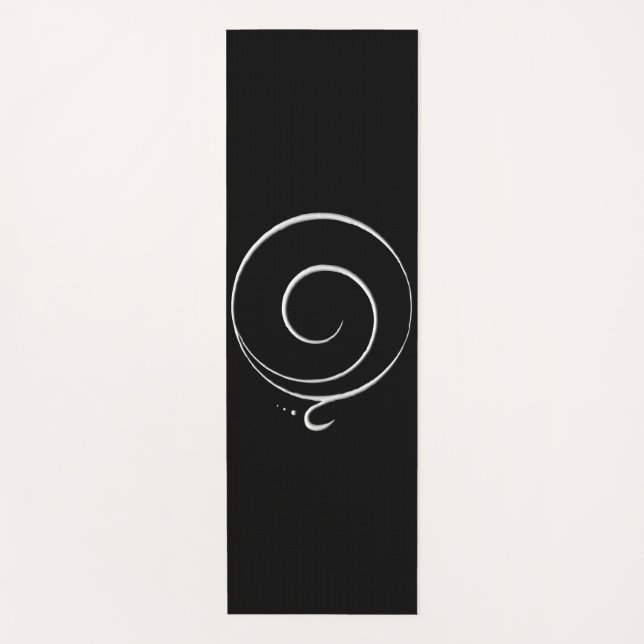 Gratitude 3 yoga mat (Front)
