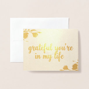 Gratitude Card  