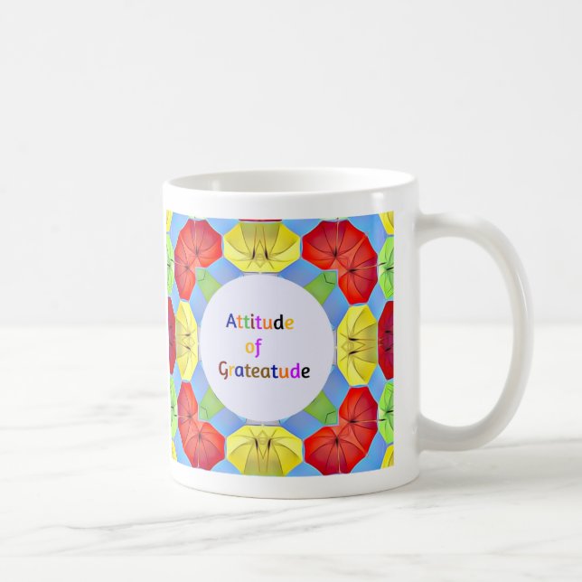 Gratitude coffee mug  (Right)