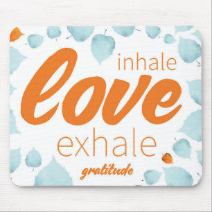 Gratitude Encouragement Success Life Tips QuoteArt Mouse Pad