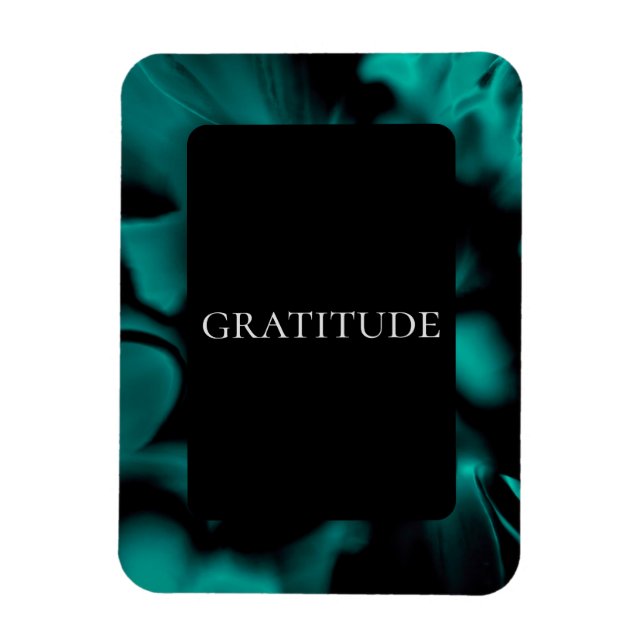 "Gratitude" Flexible Photo Magnet (Vertical)