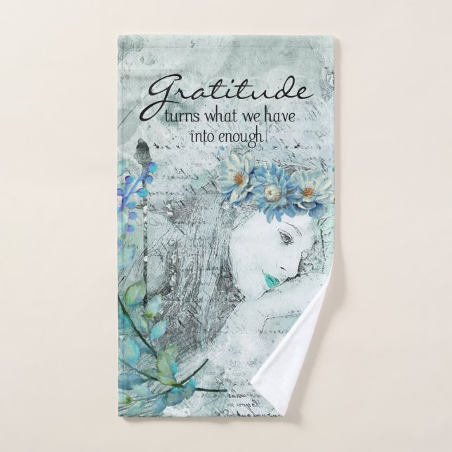 Gratitude Hand Towel (Hand Towel)