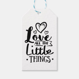 Gratitude Life Love Heart Attitude Wedding Partry Gift Tags