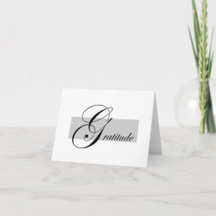 Gratitude Note Card