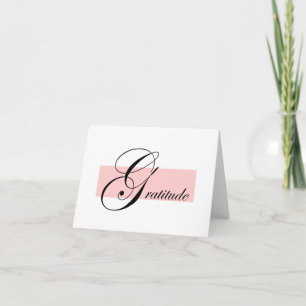 Gratitude Note Card