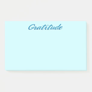 gratitude post-it notes