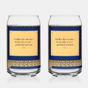 Gratitude Remains: Gratitude Beyond the Clock Cele Can Glass