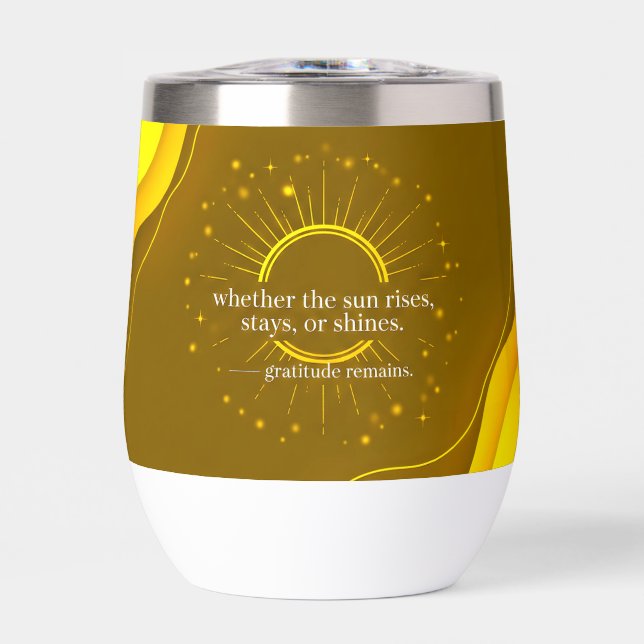 Gratitude Remains™ Love & Intention | Inspirationa (Front)