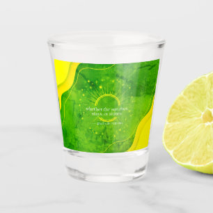 Gratitude Remains™: Where Love Stays Inspiration Shot Glass