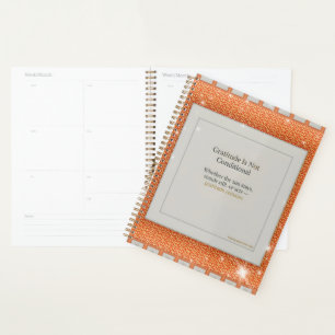 Gratitude Remains: Wherever You Stand, Be Grateful Planner
