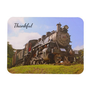 Gratitude Steam Train Magnet
