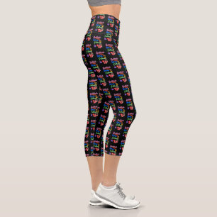 Gratitude Unlocks The Fullness Of Life Capri Leggings