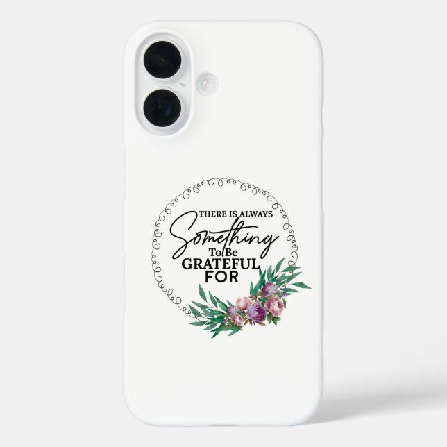 Gratitude Vibes- White Case-Mate iPhone Case (Back)