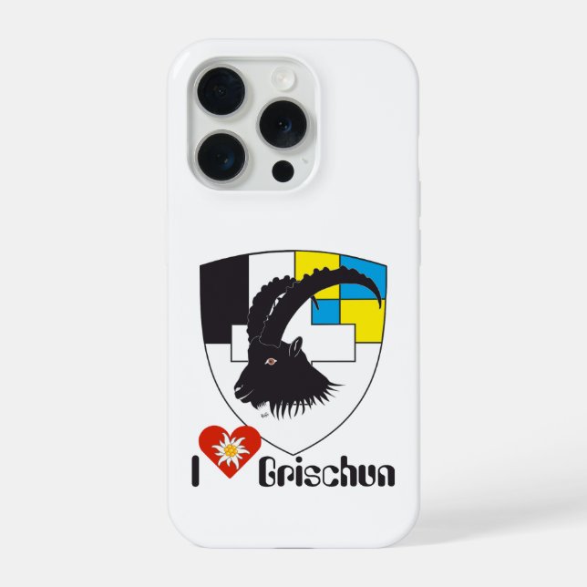 Graubünden Grischun Grigioni iPhone Case (Back)