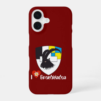 Graubünden Grischun Grigioni iPhone iPhone 16 Case