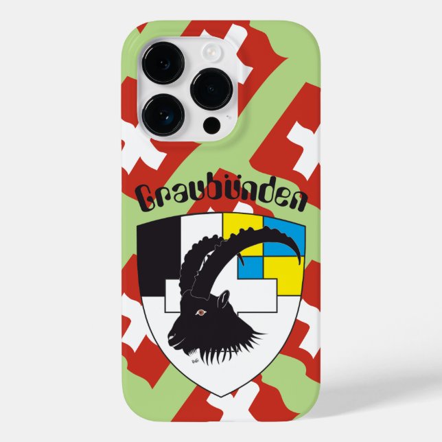 Graubunden Grischun Grigioni iPhone Phone Cases (Back)