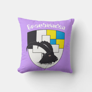 Graubünden Switzerland Cushion