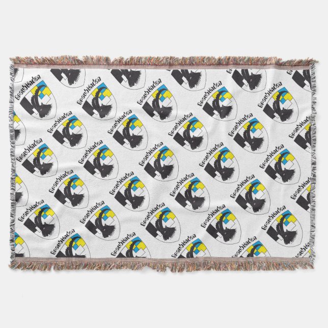 Graubünden Switzerland Decke Throw Blanket (Front)