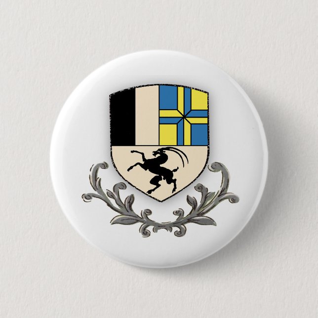 Graubunden wScroll 6 Cm Round Badge (Front)