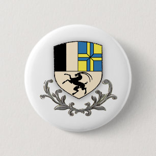 Graubunden wScroll 6 Cm Round Badge