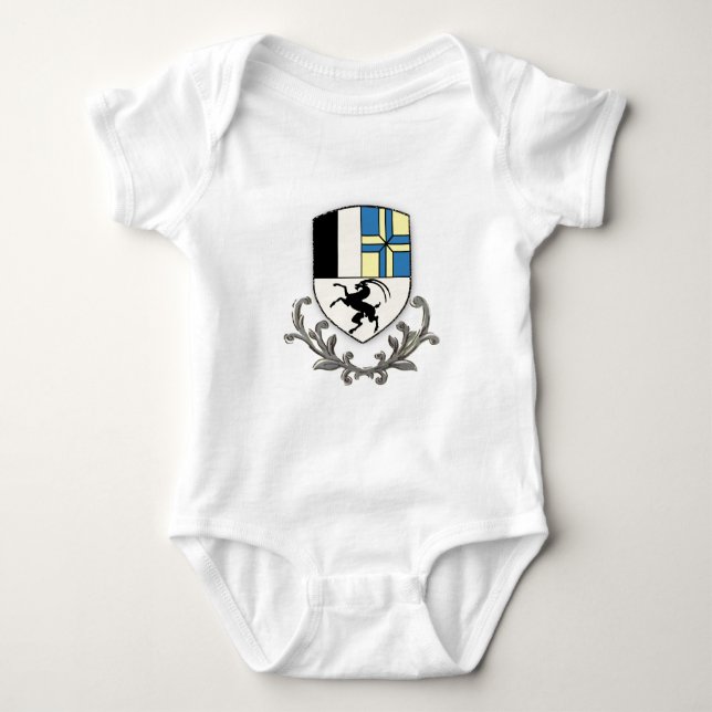 Graubunden wScroll Baby Bodysuit (Front)