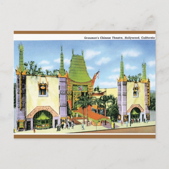 Graumans Chinese Postcard (Front)