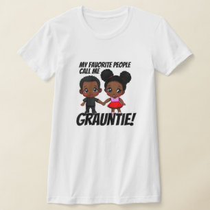 Grauntie Cute Boy & Girl T-Shirt