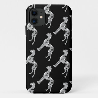 Grautiger Doggensilhouette Case-Mate iPhone Case
