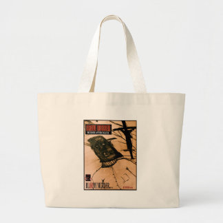 grave robber FLYER Large Tote Bag