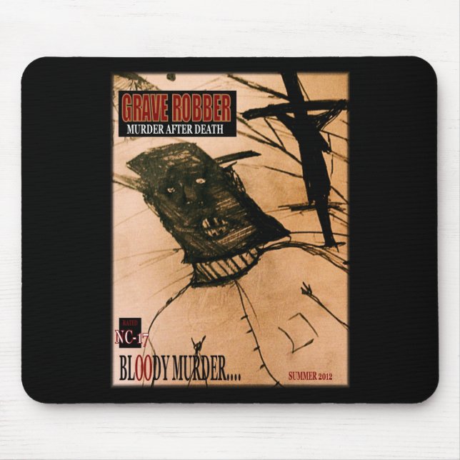 grave robber FLYER Mouse Pad (Front)