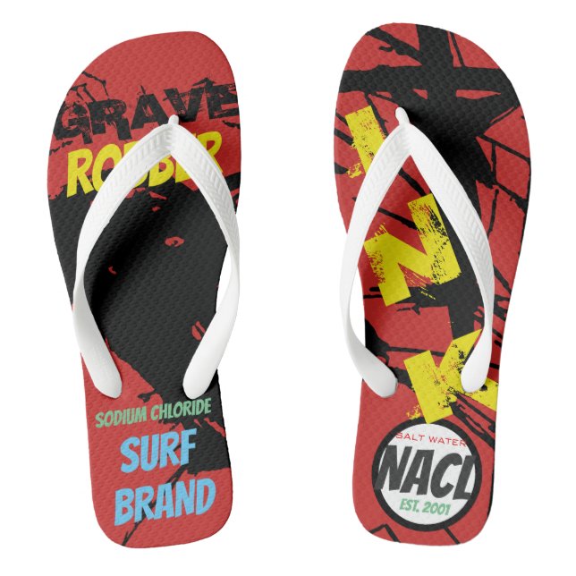 GRAVE ROBBER INK JANDALS (Footbed)