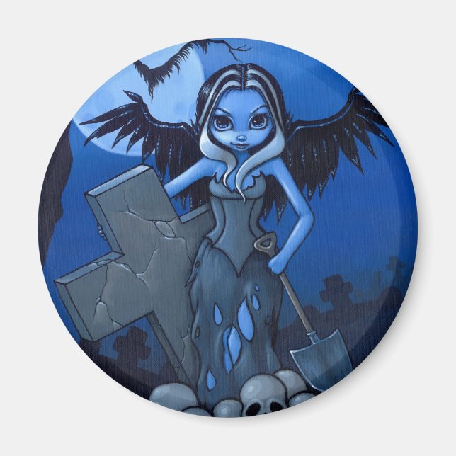 "Gravedigger" Magnet (Front)