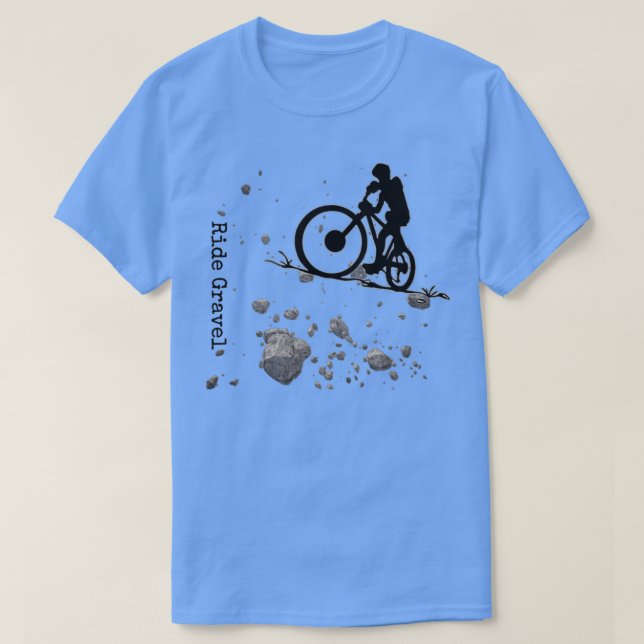 Gravel and Grit Cycling Off Road  T-Shirt (Design Front)