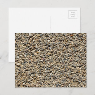 Gravel and Sand Rock Nature Photography Postcard