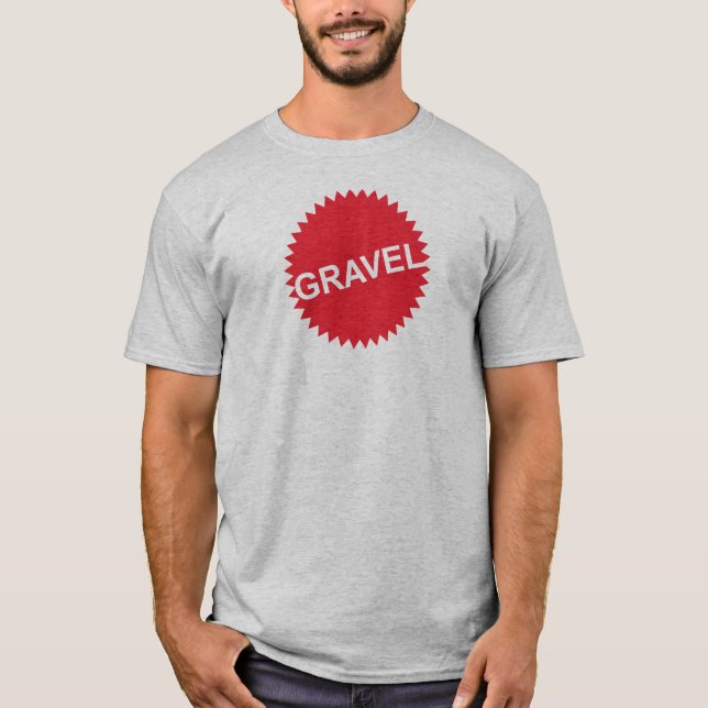 Gravel Cycling Red Logo T-Shirt (Front)