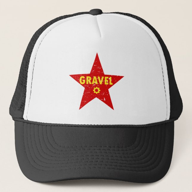 Gravel Cycling Star Trucker Hat (Front)
