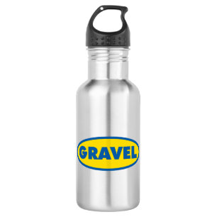 Gravel Cycling Yellow Logo 532 Ml Water Bottle