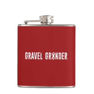 Gravel Grinder Chain Link Hip Flask