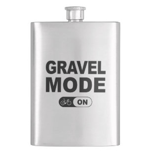 Gravel Mode On Hip Flask