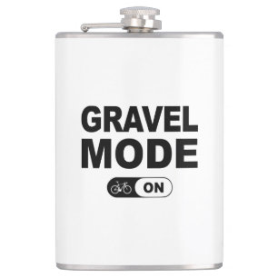 Gravel Mode On Hip Flask