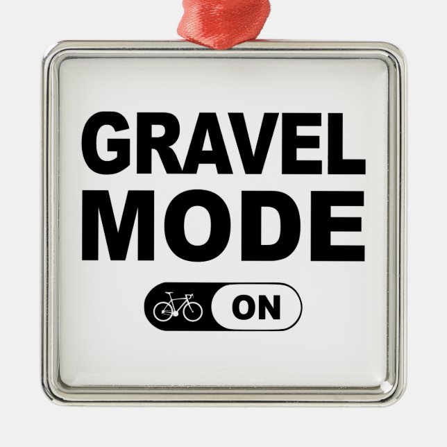 Gravel Mode On Metal Tree Decoration (Front)