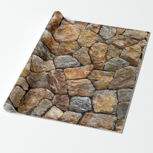 Gravel small stone wall wrapping paper