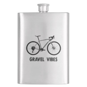 Gravel Vibes Cycling Hip Flask